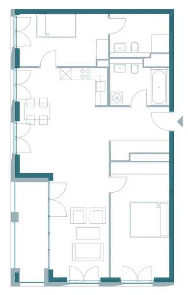 Nachmieter gesucht: schöne und ruhige 3-Zimmer Wohnung in Charlottenburg — photo 1